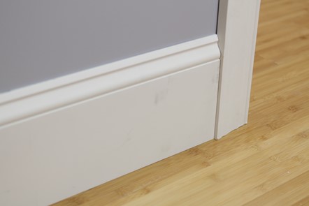 molding at door trim