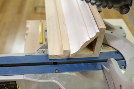 prep the miter saw