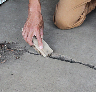 concrete crack